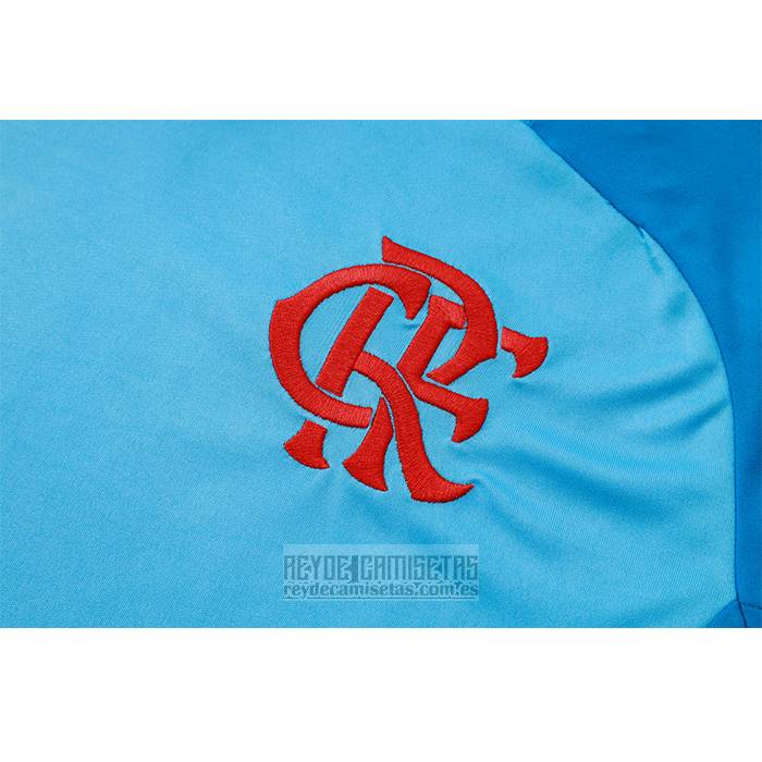 Chandal del Flamengo Manga Corta 2024-2025 Azul - Pantalon Corto
